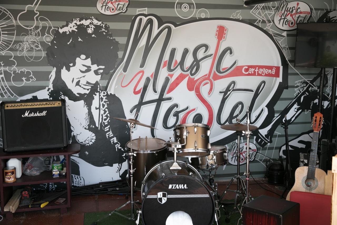 Music Hostel Cartagena (Adults Only) Dış mekan fotoğraf